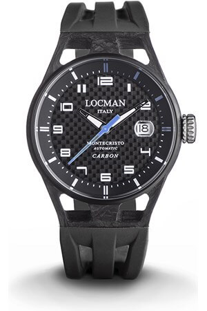 Locman Montecristo Carbon 0544C09S-CBCBWHSK