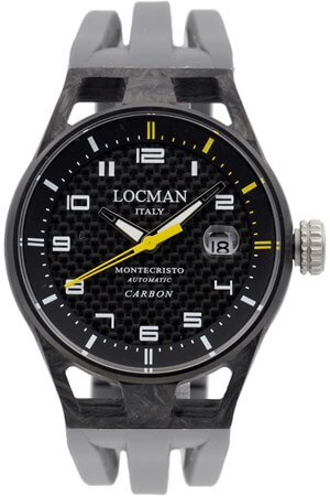 Locman Montecristo Carbon 0544C09S-CYCBWHSA