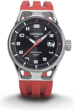 Locman Montecristo 41mm 0541A01S-00BKRDSR