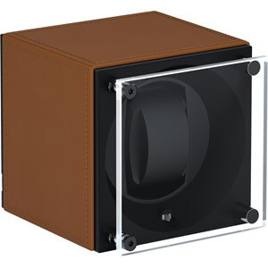 Swiss Kubik Masterbox 1 Cognac Leather SK01.CV002 P